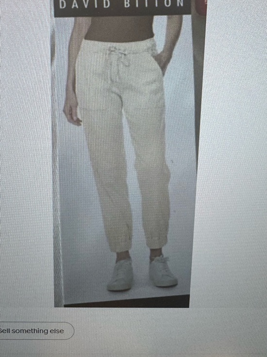 Buffalo David Bitton Pants - NWT Buffalo David Bitton Cream Elastic Cuff Joggers  XLARGE   #14